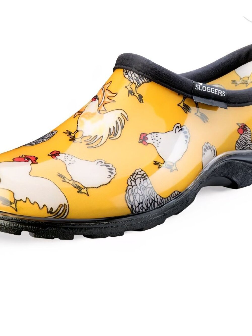 Sloggers Chicken Clog Shoes Womens Yellow Waterproof Gardening SlipOn Women's 9